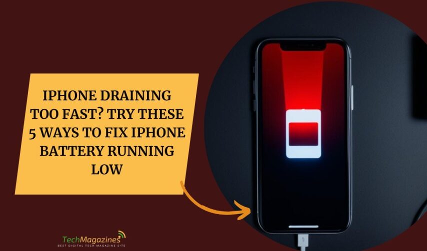 5 Ways to Fix iPhone Battery Running Low
