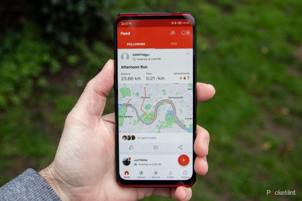 Strava – Great social features