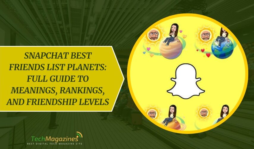 Snapchat Best Friends List Planets