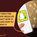 What Does the Green Dot Mean on Snapchat