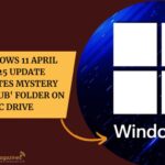 Windows 11 April 2025 Update Creates Mystery 'inetpub' Folder on C Drive