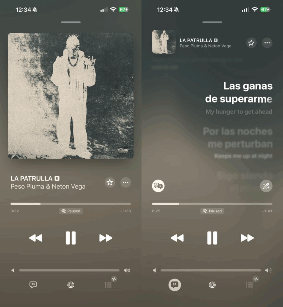 Apple Music Adds Real-Time Lyric Translation