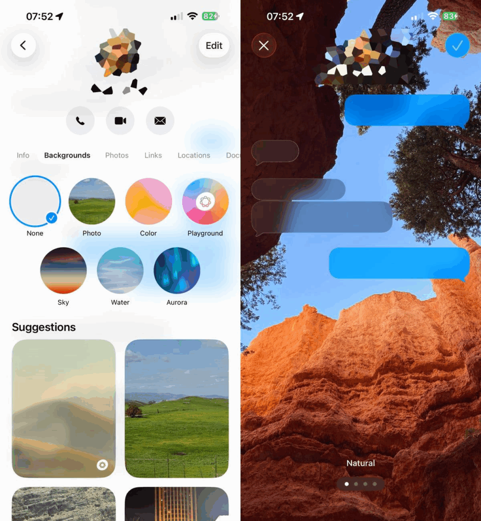 Customize iMessage With Chat Backgrounds