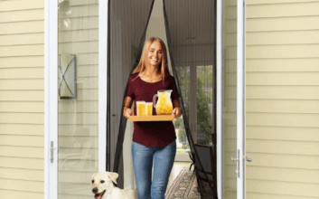 Install a Magnetic Entry Mesh in Summer